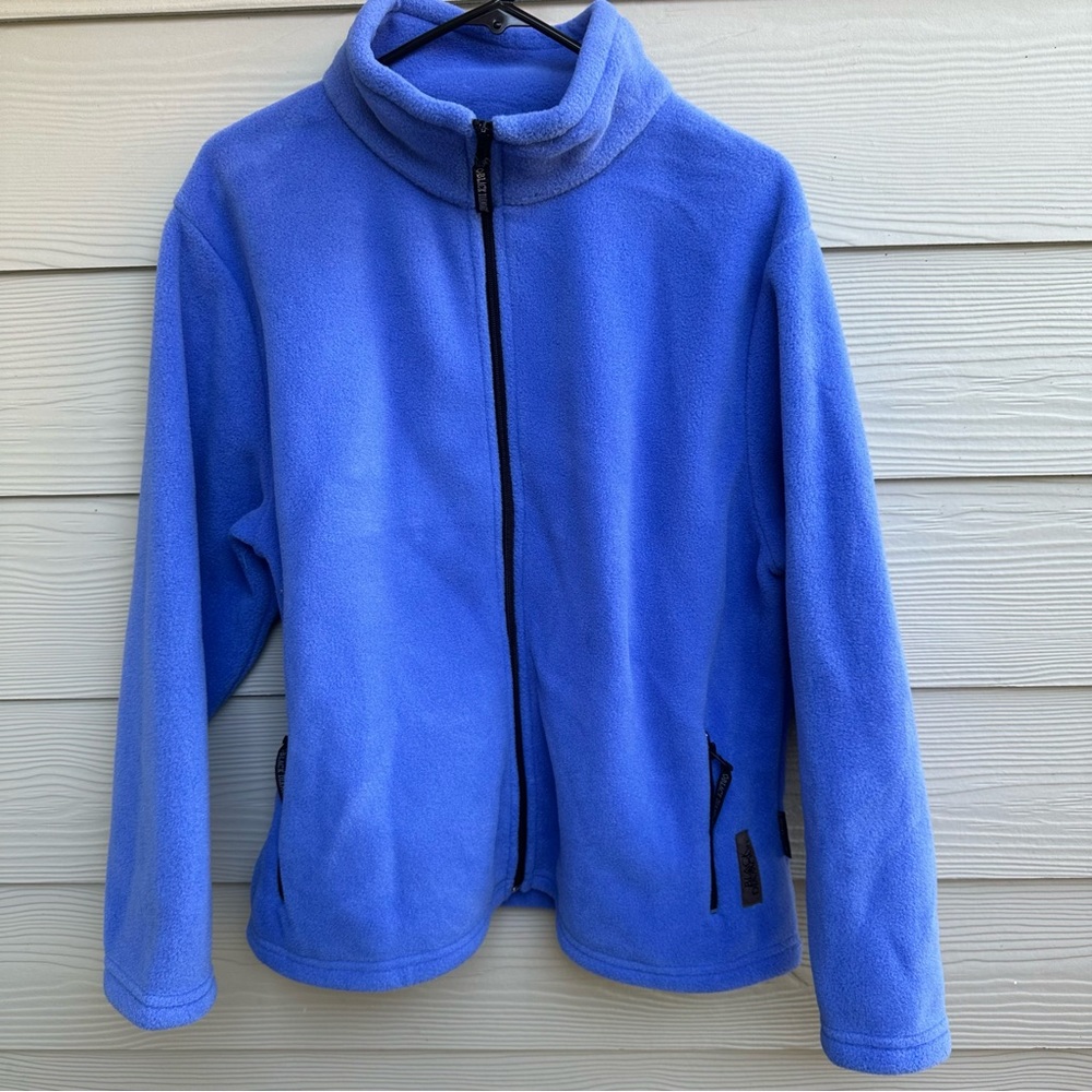 Vintage Black Diamond full zip fleece french blue XL new